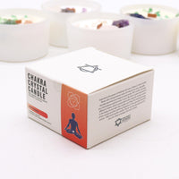 Chakra Crystal Candle, Root, Black Oud — view 5 of 6