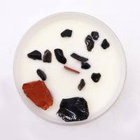 Chakra Crystal Candle, Root, Black Oud — view 6 of 6