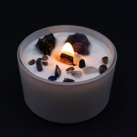 Chakra Crystal Candle, Solar Plexus, Deep in the Forest — view 2 of 6