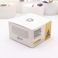 Chakra Crystal Candle, Solar Plexus, Deep in the Forest — view 5 of 6