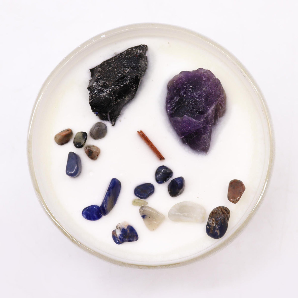 Chakra Crystal Candle, Solar Plexus, Deep in the Forest — view 6 of 6