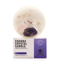 Chakra Crystal Candle, Third Eye, Sweet Crystal Truth — view 2 of 6