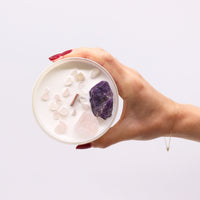 Chakra Crystal Candle, Third Eye, Sweet Crystal Truth — view 4 of 6