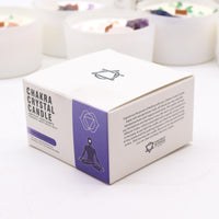 Chakra Crystal Candle, Third Eye, Sweet Crystal Truth — view 5 of 6