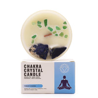Chakra Crystal Candle, Throat, Gentle Reasons — view 2 of 6