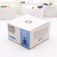 Chakra Crystal Candle, Throat, Gentle Reasons — view 5 of 6