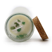 Spell Candle, Happiness, Green Aventurine & Rose — view 2 of 7