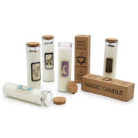 Spell Candle, Happiness, Green Aventurine & Rose — view 6 of 7