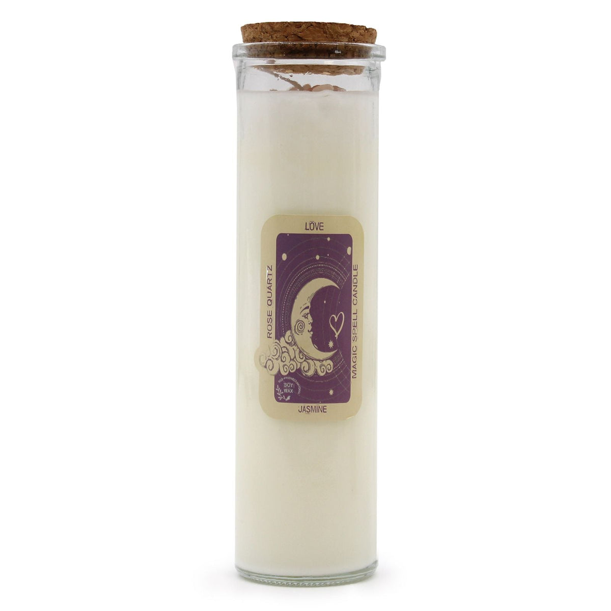 Spell Candle, Love, Rose Quartz & Jasmine — view 7 of 7