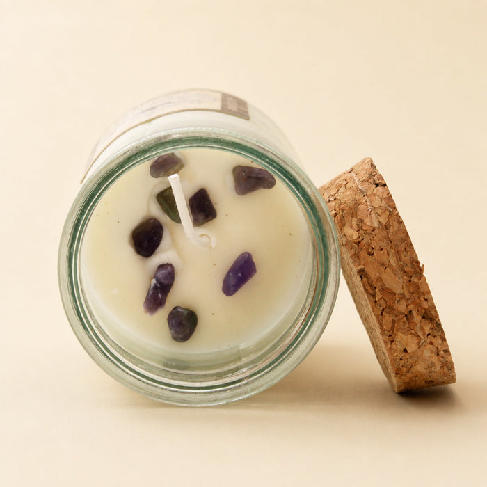 Spell Candle, Success, Amethyst & Lavender