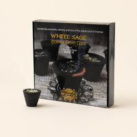 White Sage Resin Cups, box of 12
