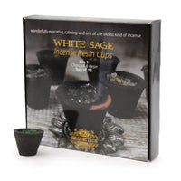 White Sage Resin Cups, box of 12 — view 2 of 6