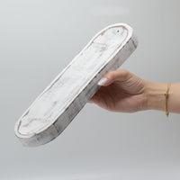 Whitewash Incense Tray, 30cm — view 3 of 4