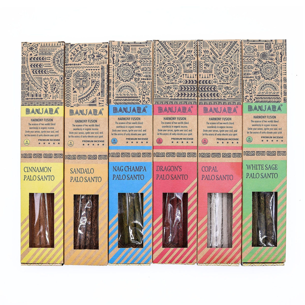 Palo Santo Smudge Sticks, Set of 6 Fragrances — view 10 of 11