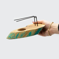Palo Santo Heater, Greenwash Gamel Wood — view 4 of 5