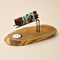 Palo Santo Heater, Natural Gamel Wood