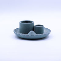 Palo Santo & Smudge Holder, Lotus Flower, Blue — view 7 of 12