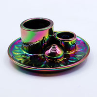 Palo Santo & Smudge Holder, Mandala, Metallic Rainbow — view 6 of 12