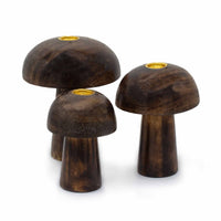 Incense Cone Mushrooms, Set of 3, 8–10cm — view 5 of 5