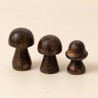 Mini Incense Mushrooms, Set of 3, 6.5–8cm