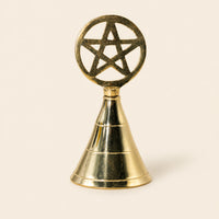 Pentagram Altar Bell, brass