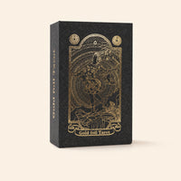 Gold Foil Tarot Set with Book