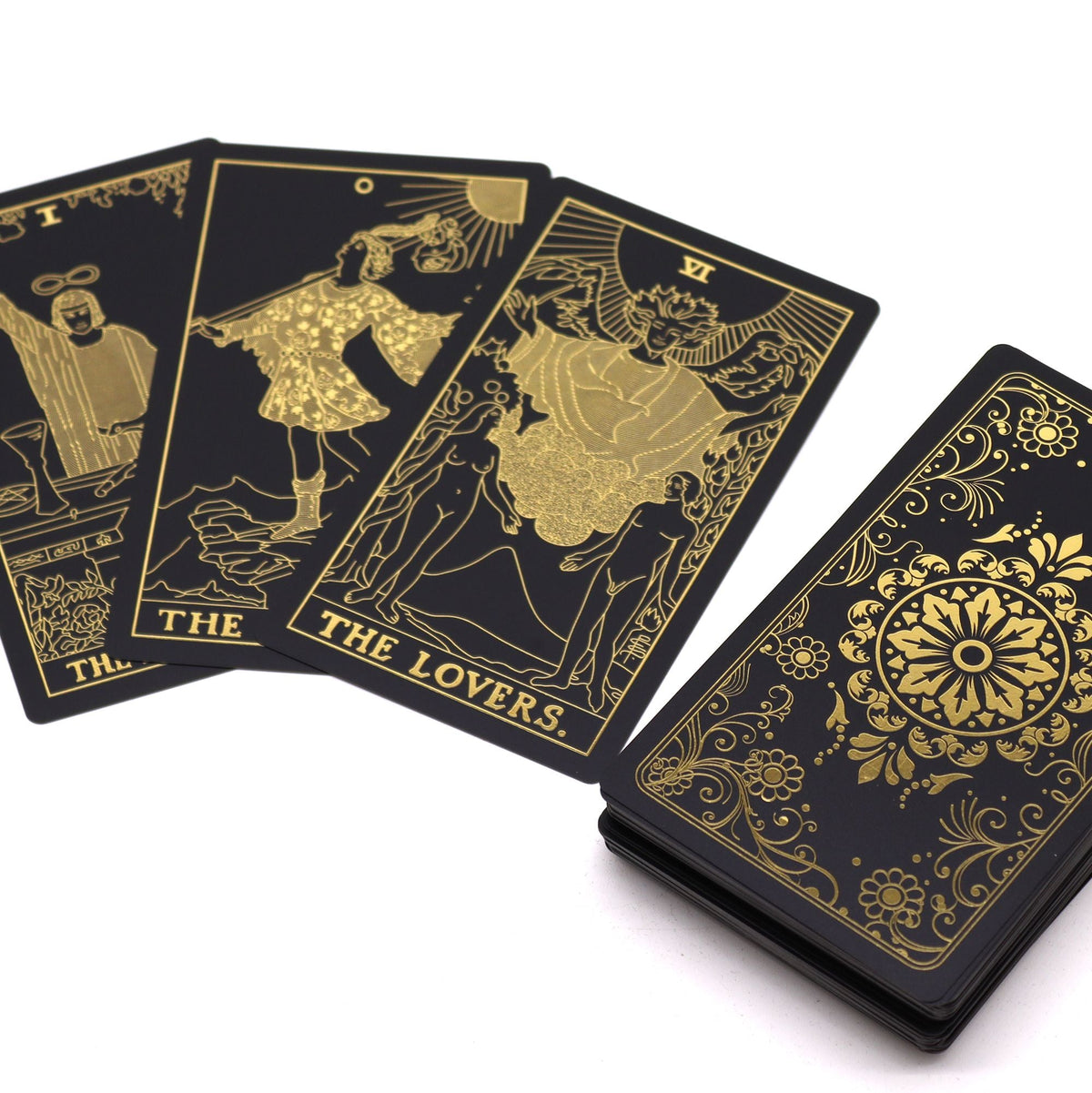 Gold Foil Tarot Set with Book — view 4 of 4