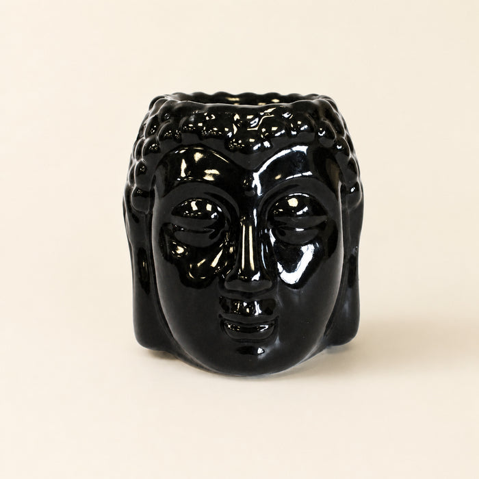 Buddha Oil Burner, black
