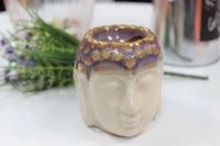Buddha Oil Burner, ivory and mint — view 2 of 4
