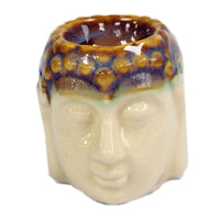 Buddha Oil Burner, ivory and mint — view 4 of 4