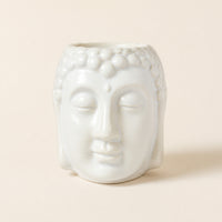 Buddha Oil Burner, white