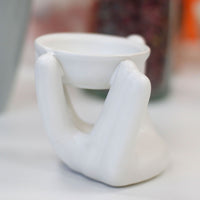 Helping Hand Oil Burner, white — view 3 of 5