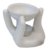 Helping Hand Oil Burner, white — view 5 of 5