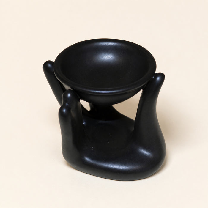 Helping Hand Oil Burner, black