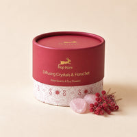 Diffusing Crystals & Flowers, The Devil, Red Jasper