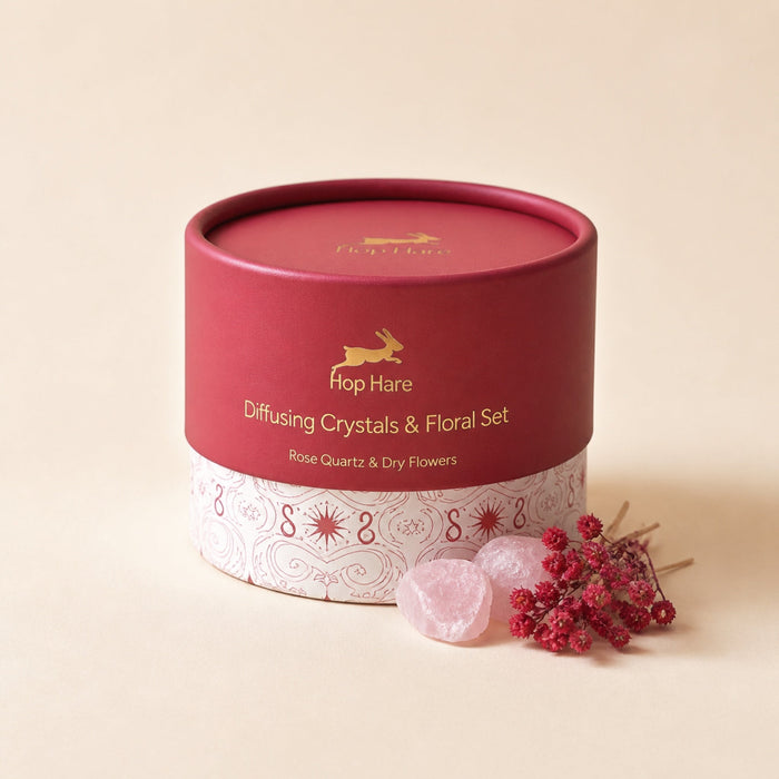 Diffusing Crystals & Flowers, The Devil, Red Jasper