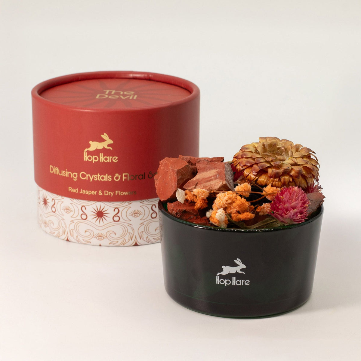 Diffusing Crystals & Flowers, The Devil, Red Jasper — view 6 of 9
