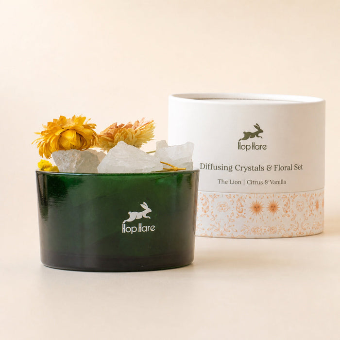 Diffusing Crystals & Flowers, The Lion, Rock Quartz