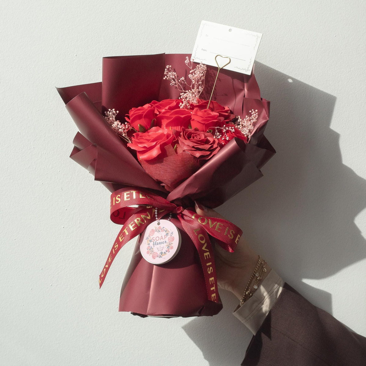 Large Red Rose Bouquet, Love is Eternal — view 2 of 8