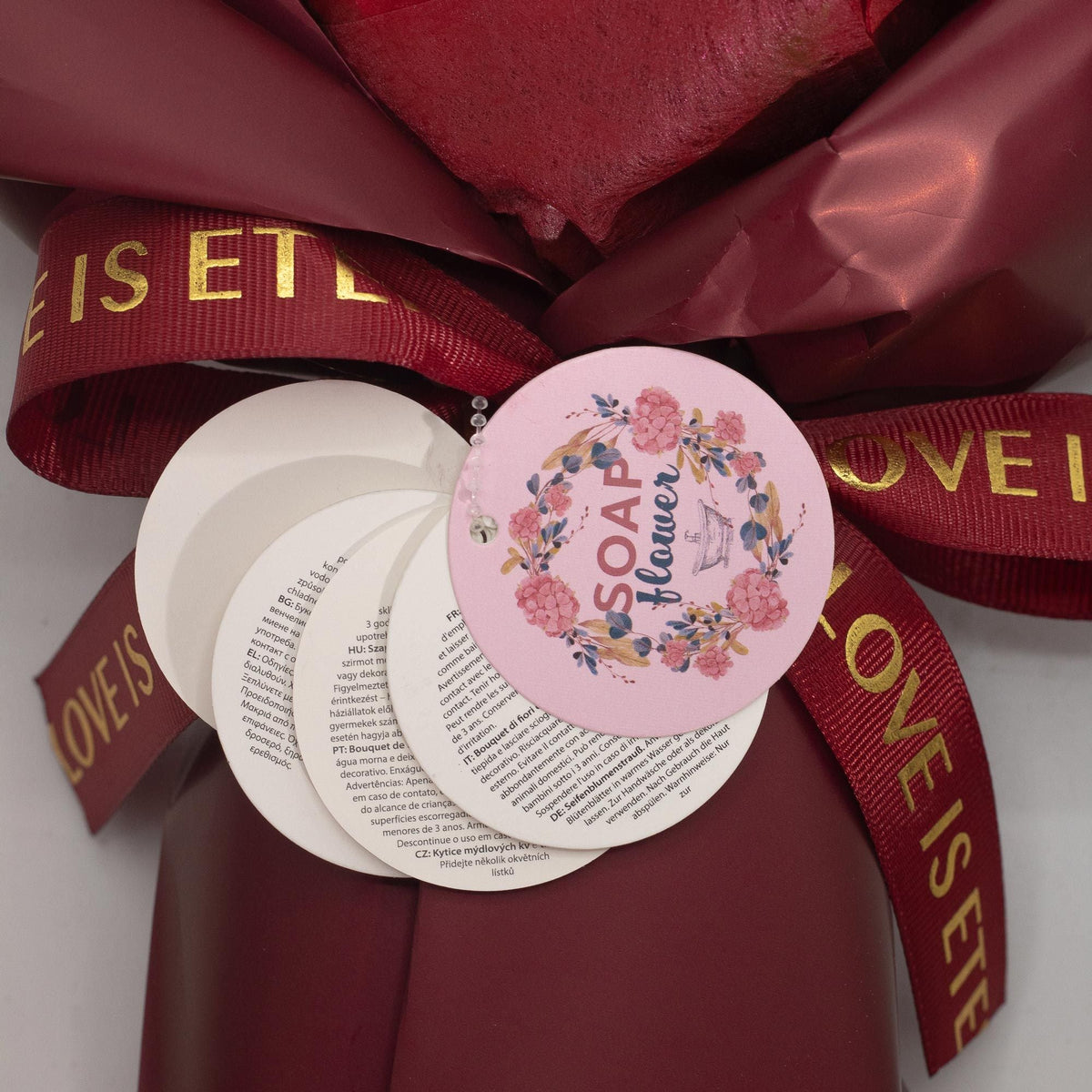 Large Red Rose Bouquet, Love is Eternal — view 6 of 8