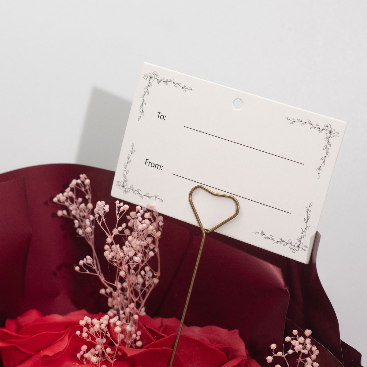 Large Red Rose Bouquet, Love is Eternal — view 7 of 8