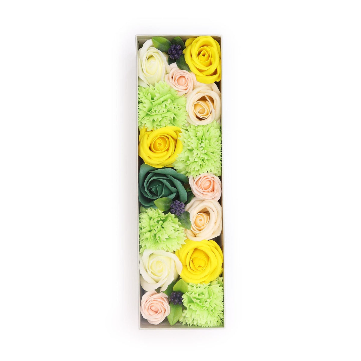 Spring Soap Flower Box, yellows and greens — view 2 of 6