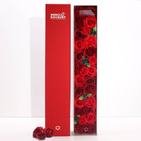 Extra Long Soap Flower Box, Classic Red Roses — view 2 of 6