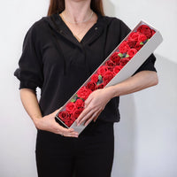 Extra Long Soap Flower Box, Classic Red Roses — view 5 of 6