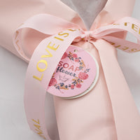Large Pink Rose Soap Bouquet with Gift Card — view 2 of 4