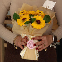Large Sunflower Soap Bouquet with Gift Card — view 3 of 4