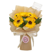 Large Sunflower Soap Bouquet with Gift Card — view 4 of 4