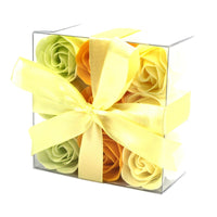 Soap Flowers, Lavender Roses, Set of 9 — view 5 of 7