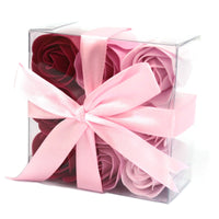 Soap Flowers, Pink Roses, Set of 9 — view 3 of 6