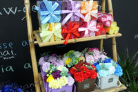 Soap Flowers, Red Roses, Set of 9 — view 2 of 5